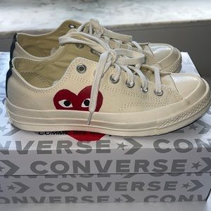 COMME DES GARCONS PLAY x converse